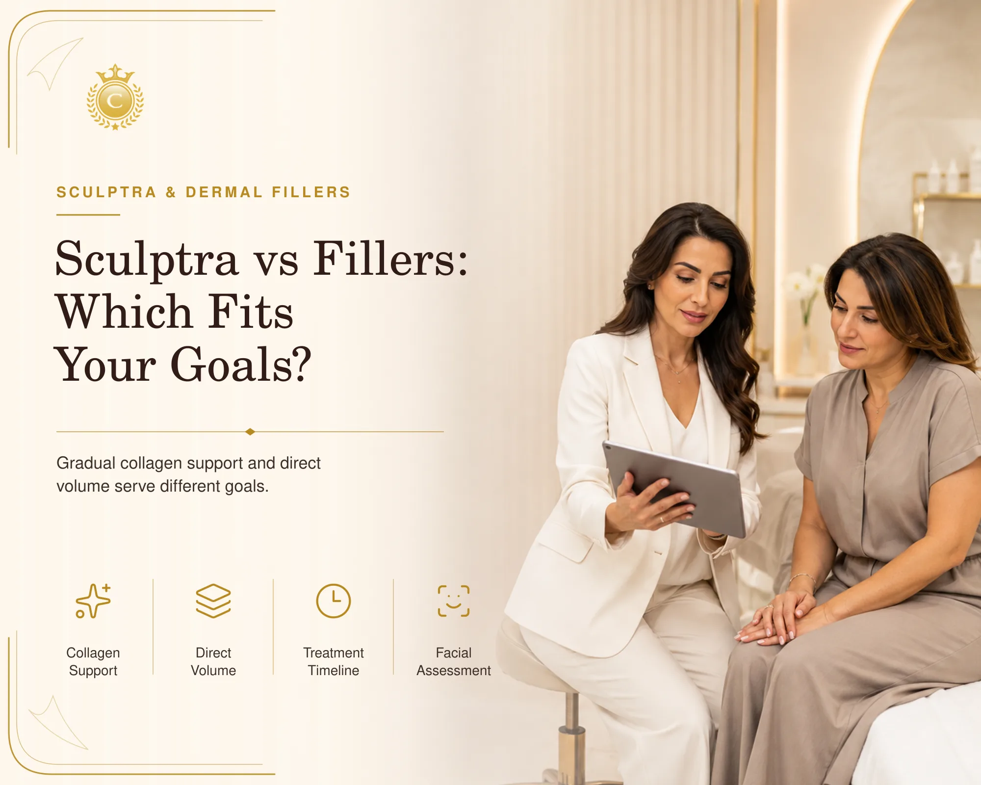 Sculptra versus dermal fillers consultation at Classy Cosmetic Clinic